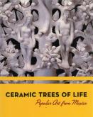 Ceramic trees of life. Popular art from Mexico.