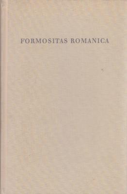 formositas-romanica-beitrÃ„ge-zur-erforschung-der-romanischen-kunst