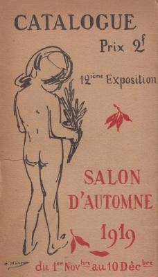 salon-d-automne-1919-catalogue-12-eme-exposition